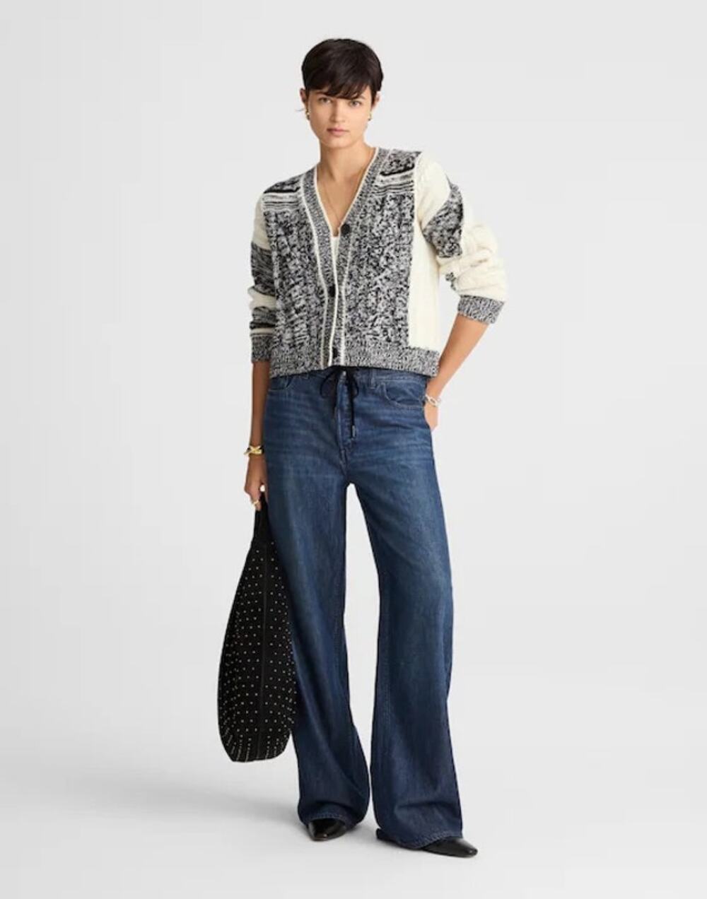 Madewell Petite Low-Slung Baggy Jeans in Allenham Wash Size 25P